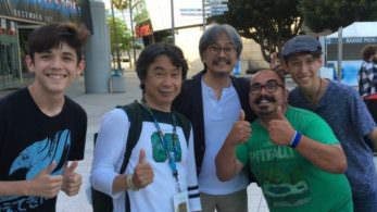 Shigeru Miyamoto y Eiji Aonuma ya están en el E3