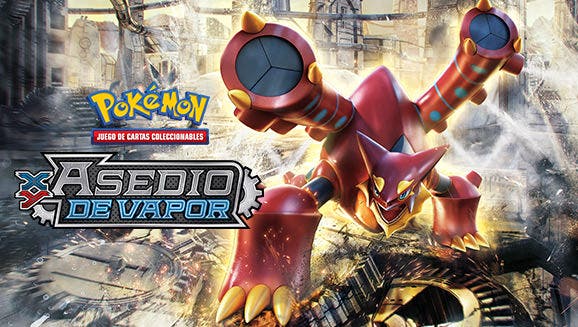 Anunciada la nueva expansión del JCC de Pokémon: ‘XY – Asedio de Vapor’