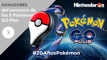 [Act.] Ganadores de los 5 Pokémon GO Plus del concurso #20AñosPokémon