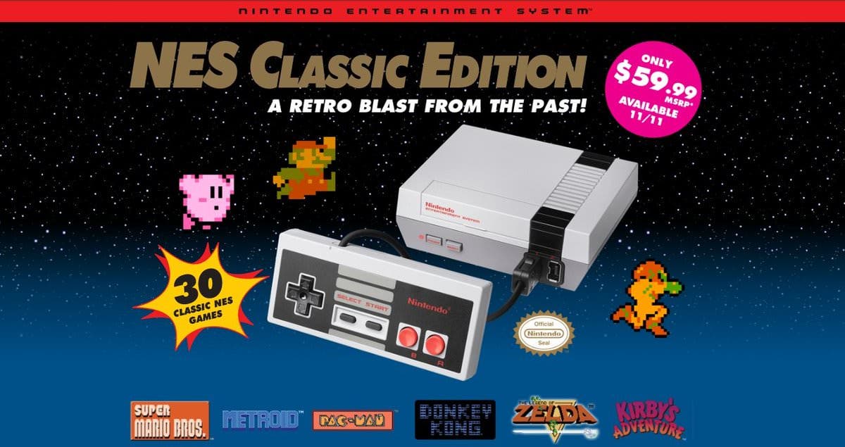 Tráiler de la Nintendo Entertainment System: NES Classic Edition