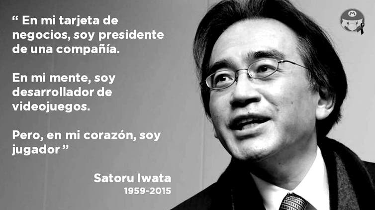 Hoy hace un año de la muerte de Satoru Iwata