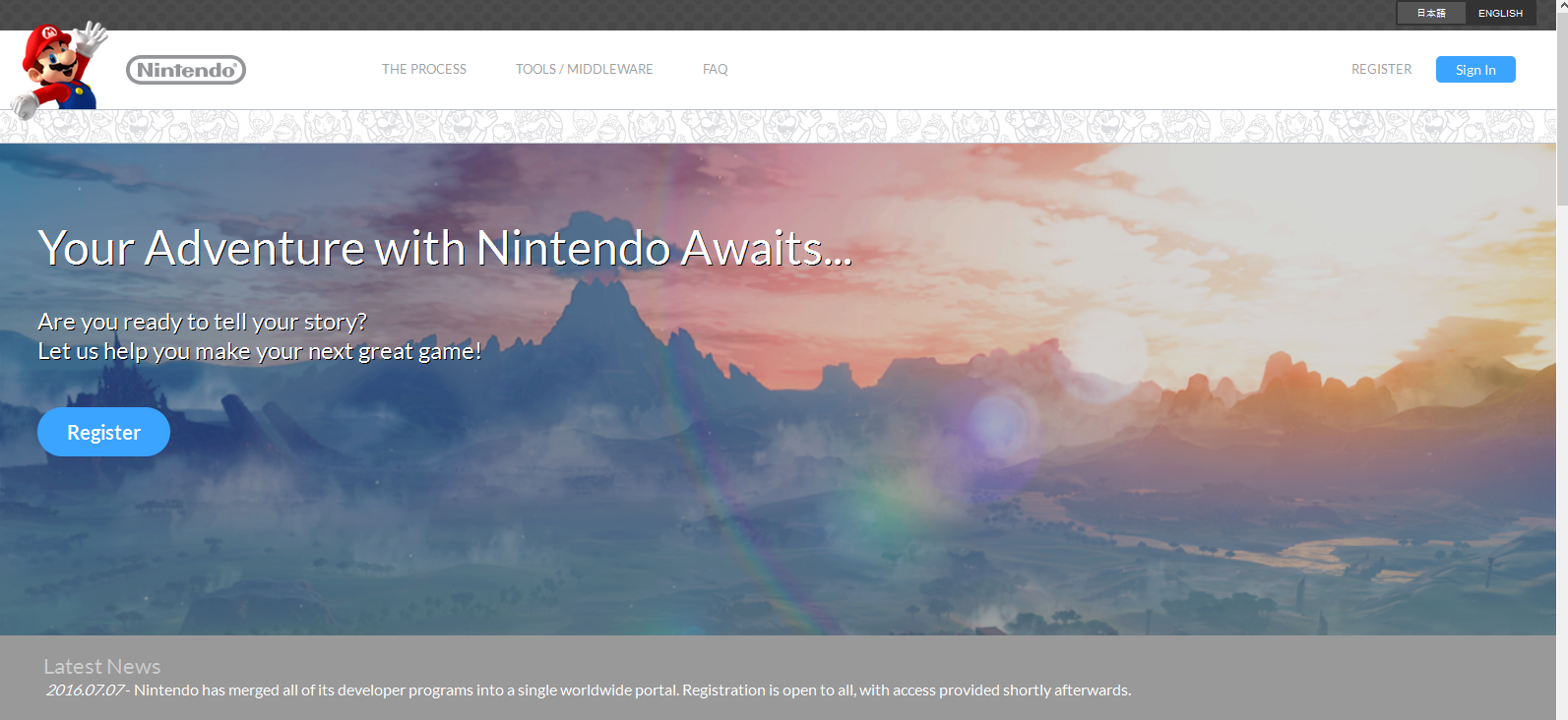 ‘Nintendo Developer Portal’: el portal mundial unificado para los desarrolladores de Nintendo