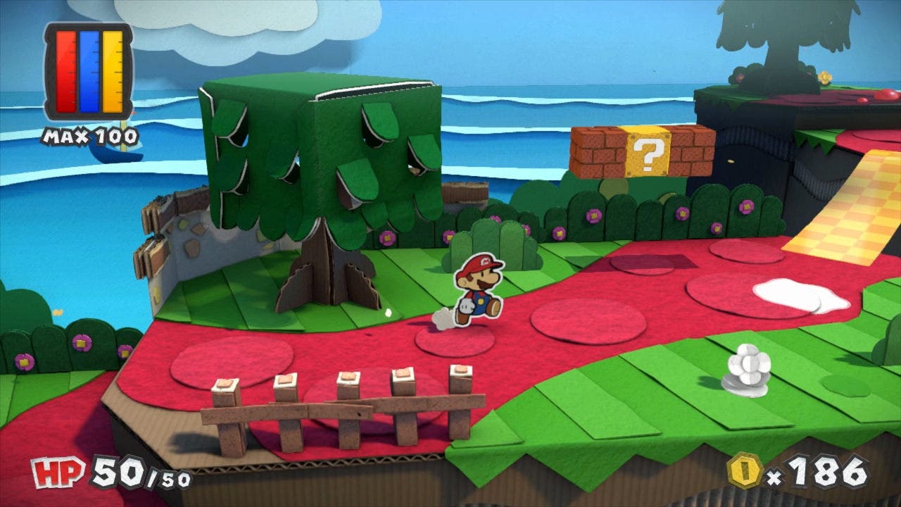 Así lucen algunas de las animaciones de Cartas de utensilios de ‘Paper Mario: Color Splash’