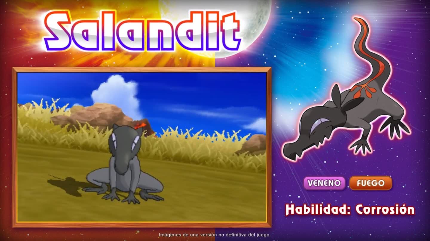 Se revela un nuevo Pokémon para ‘Pokémon Sol y Luna’ en la Japan Expo: Salandit