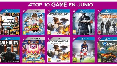 Éstos son los juegos más vendidos del mes de junio en GAME