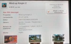 temerario Perplejo aumento Wind-up Knight 2' (New 3DS) llegará a la eShop europea de 3DS el 21 de  julio - Nintenderos