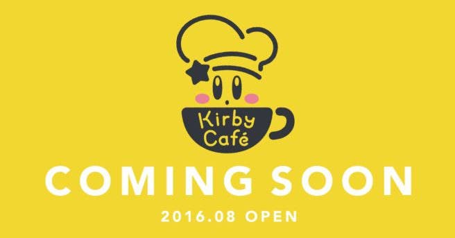 Kirby pronto tendrá su propio café en Japón