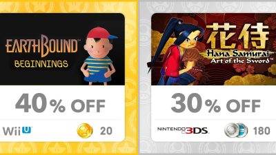 My Nintendo Europa añade descuentos para ‘EarthBound Beginnings’ y ‘Hana Samurai’