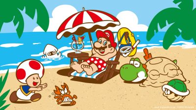 Descárgate aquí este veraniego fondo de pantalla de Nintendo para móvil o PC