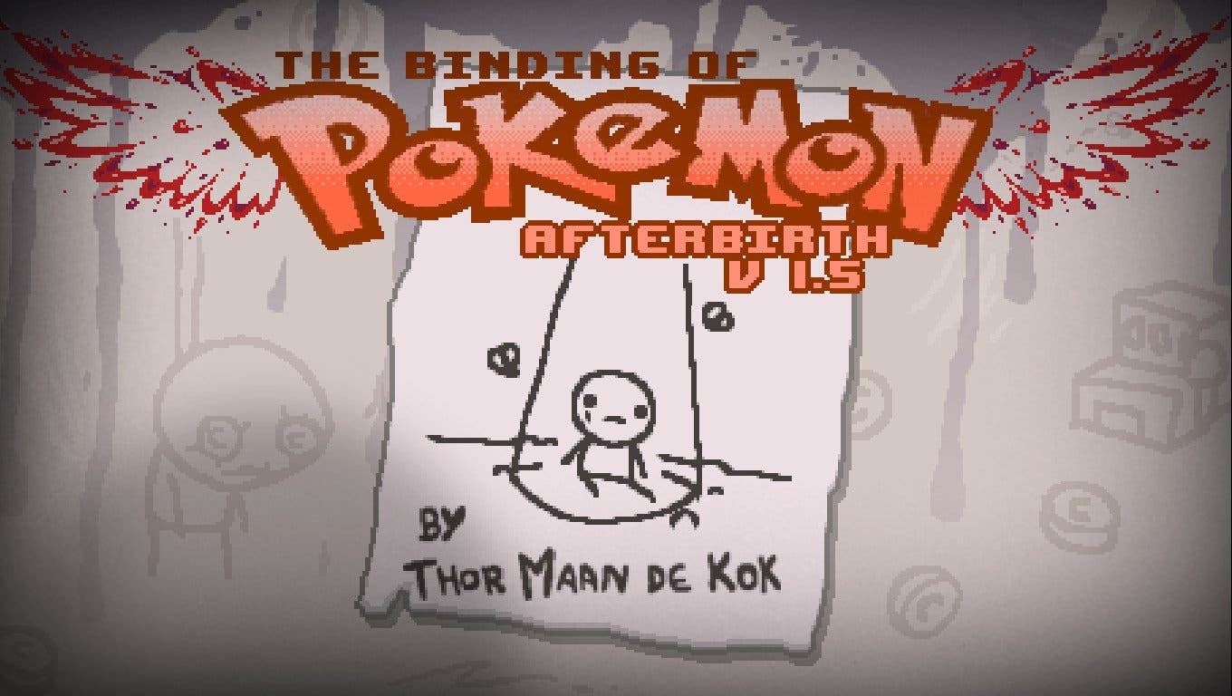 Un usuario crea un mod de Pokémon para ‘The Binding of Isaac’