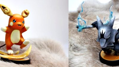Una fan crea los amiibo de Raichu y Marowak forma Alola de ‘Pokémon Sol y Luna’