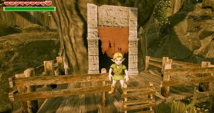 Recrean el Bosque Kokiri de ‘Ocarina of Time’ con Unreal Engine 4
