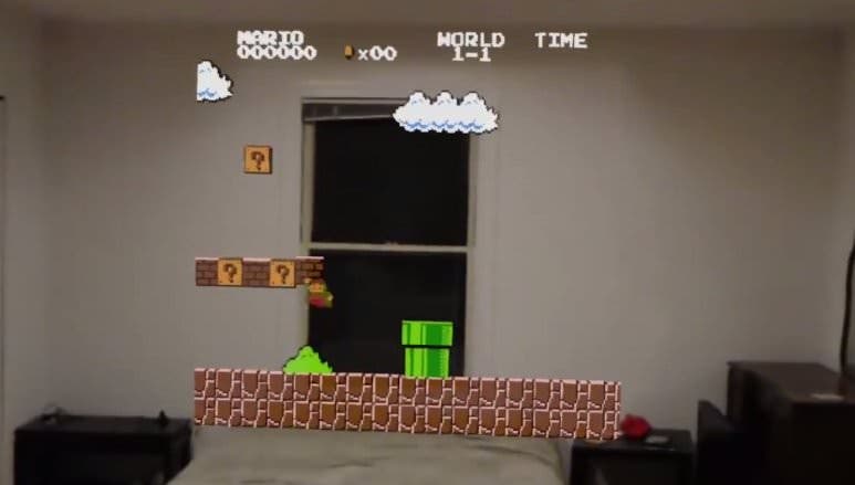 Consiguen jugar a clásicos de NES usando unas Microsoft HoloLens
