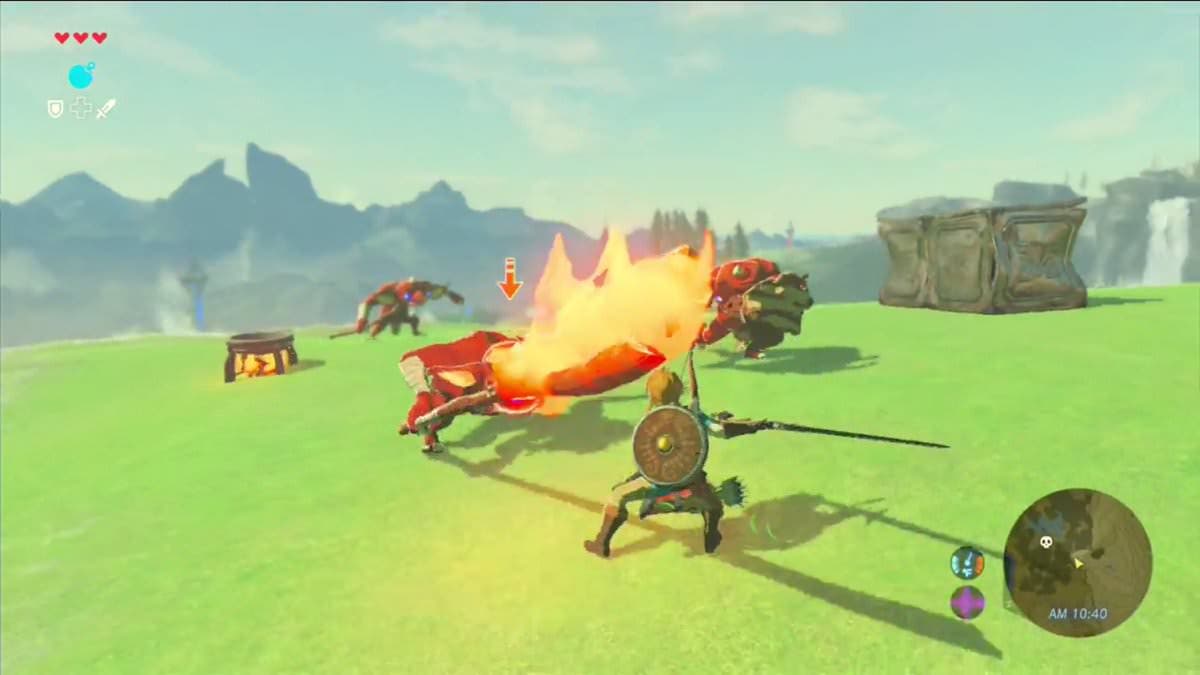 Las armas de ‘The Legend of Zelda: Breath of the Wild’ protagonizan el último clip del juego