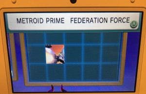 Metroid Federation Force puzzle