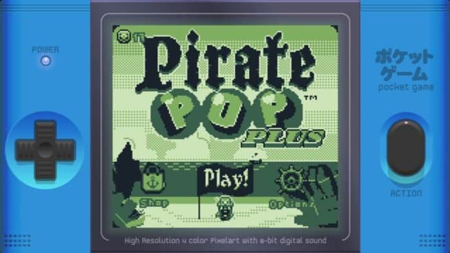 Al desarrollador de ‘Pirate Pop Plus’ le encantaría llevar su juego a la Game Boy original