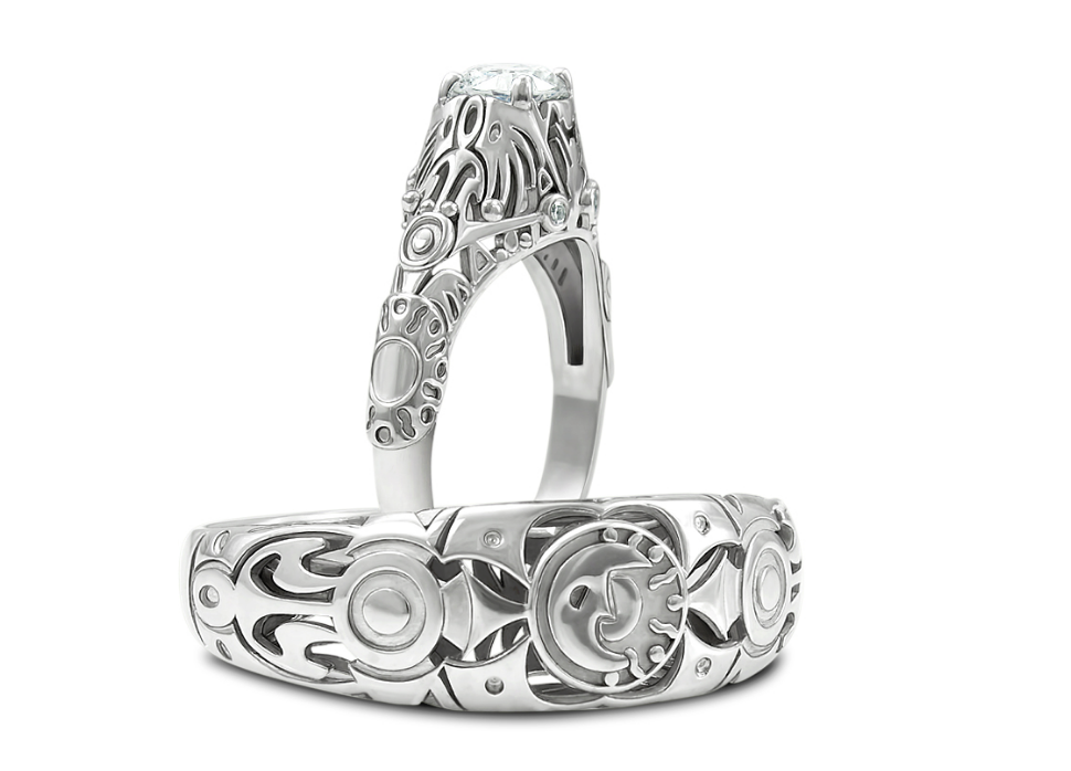 Observa estos anillos de boda inspirados en ‘The Legend of Zelda’