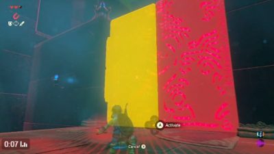 [Act.] Nuevos clips de ‘Zelda: Breath of the Wild’ centrados en la habilidad imán del santuario Maonu y en los módulos