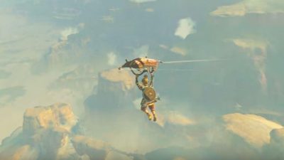 Nuevo vídeo de ‘Zelda: Breath of the Wild’ enfocado al parapente