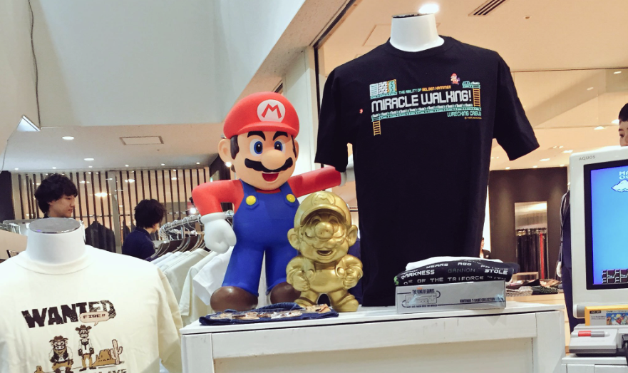 ’The King of Games’, la marca de ropa retro japonesa licenciada por Nintendo