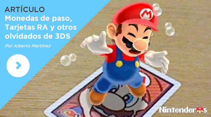 [Artículo] Monedas de paso, Tarjetas RA y otros olvidados de Nintendo 3DS