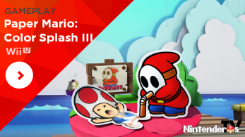 [Gameplay] ¡’Paper Mario: Color Splash’ en español en NintenderosTV! (Parte III)