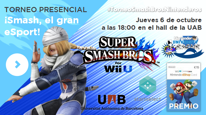 Torneo ‘Smash Bros Wii U’ | ¡Smash, el gran eSport! NUL