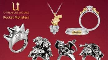 Anunciada una nueva colección de joyas de Pokémon para Japón