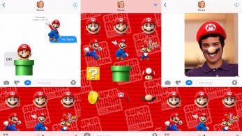 iMessage recibe stickers basados en ‘Super Mario Run’