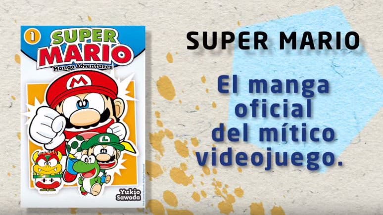 El primer tomo del manga ‘Super Mario: Aventuras’ saldrá a finales noviembre