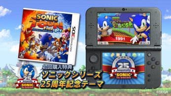 Estos nuevos temas de Sonic estarán disponibles para 3DS en Norteamérica