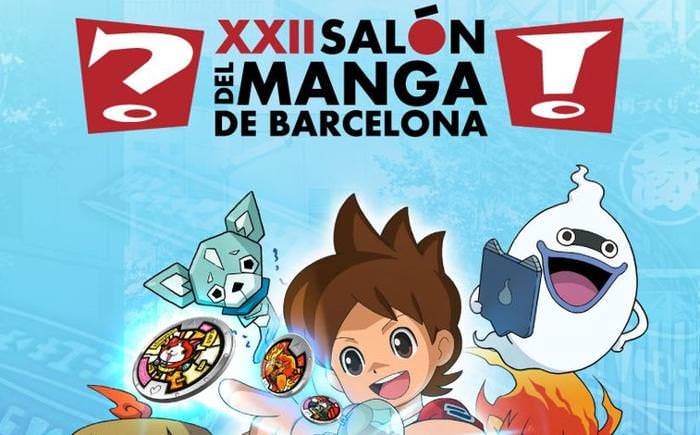 ‘Yo-Kai Watch’ protagoniza el 2º cartel oficial del XXII Salón del Manga de Barcelona