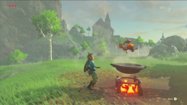 Cocina con Link en ‘Zelda: Breath of the Wild’