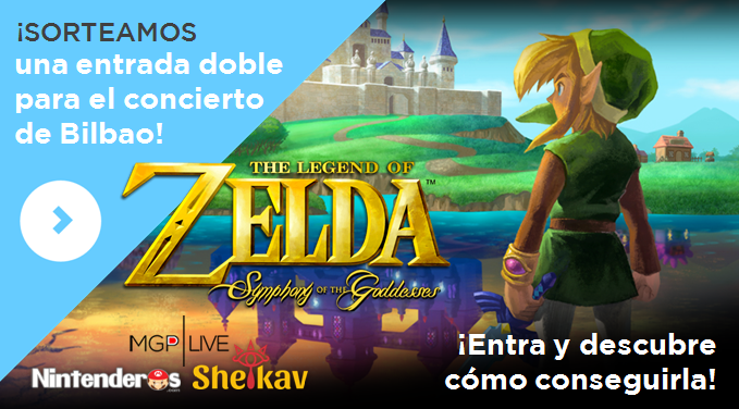 [Sorteo] ¡Gana una entrada doble para el concierto de Bilbao de ‘Zelda: Symphony of the Goddesses’!