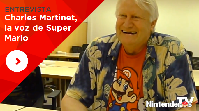 [Entrevista] Charles Martinet, la voz de Super Mario