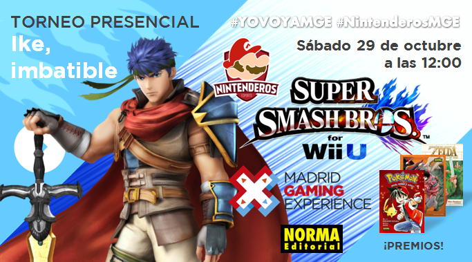 Torneo ‘Smash Bros Wii U’ | Ike, imbatible #MGE