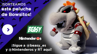 ¡Sorteamos este peluche de Bowsitos junto a Beasy!