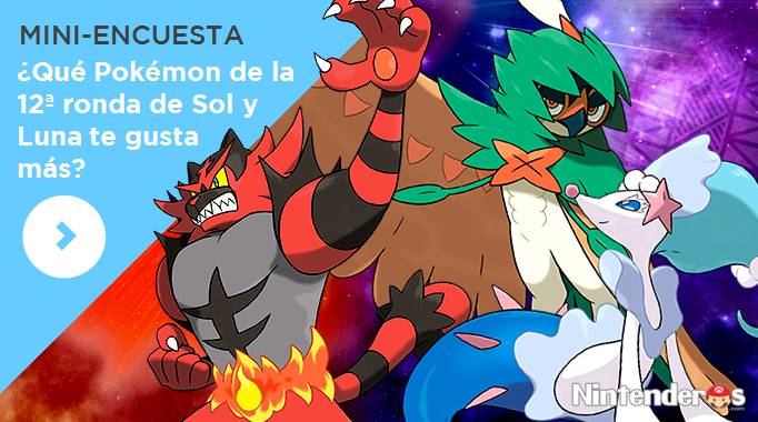 [Mini-encuesta] ¿Qué Pokémon de la 12ª ronda de confirmados para ‘Sol y Luna’ te gusta más?