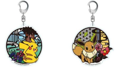 Cuatro nuevos llaveros acrílicos de Pokémon llegarán a Japón a finales de noviembre