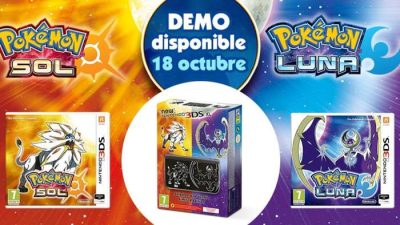 Participa en el último sorteo de Nintendo España y opta a ganar una New 3DS XL Lunala & Solgaleo Limited Edition