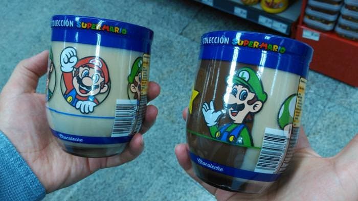 La colección ‘Super Mario’ llega a los botes de Nocilla