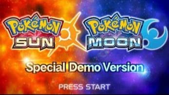La demo de ‘Pokémon Sol y Luna’ ya está disponible en la eShop europea y americana