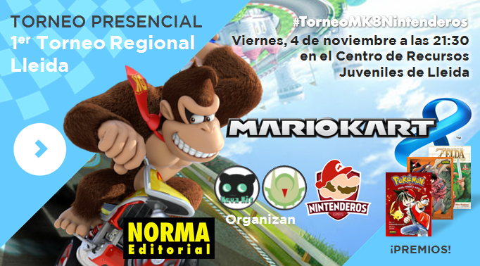 Torneo ‘Mario Kart 8’ | 1º Torneo Regional MK8 Lleida