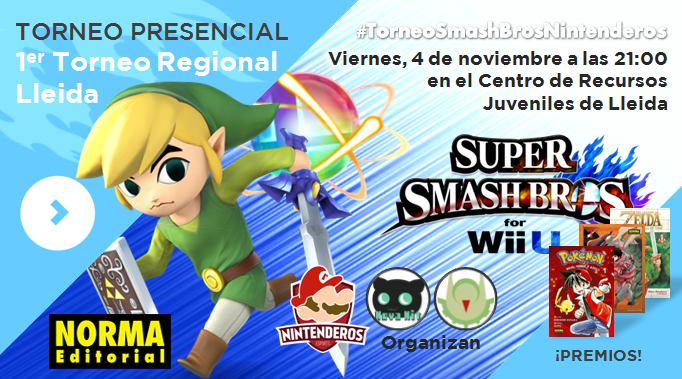 Torneo ‘Smash Wii U’ | 1º Torneo Regional SmashU Lleida