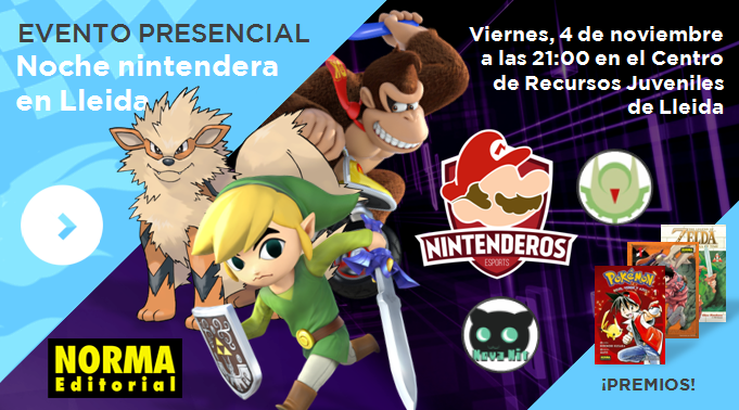Noche nintendera en Lleida – Evento