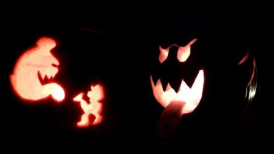 Nintendo comparte unas estupendas plantillas para decorar nuestras calabazas de Halloween