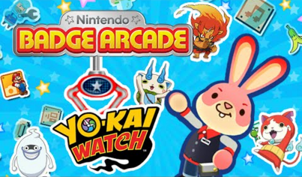Aterrizan insignias de ‘Yo-kai Watch’ en ‘Nintendo Badge Arcade’