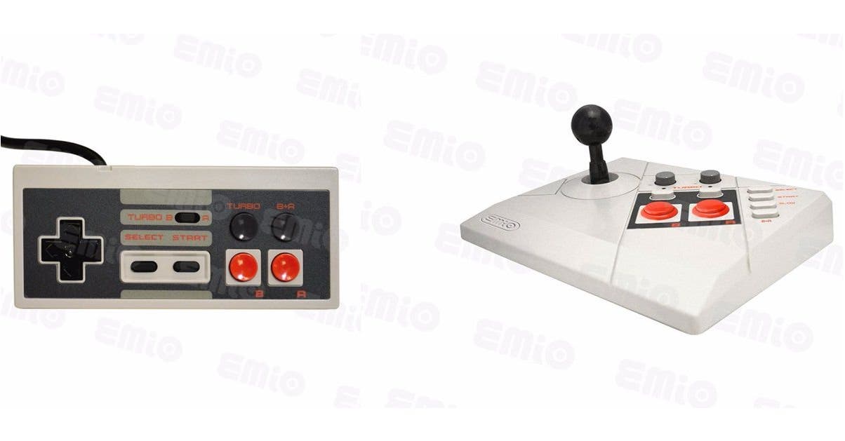 Emio anuncia el Edge Gamepad y el Edge Joystick, dos nuevos mandos para la NES Classic Edition