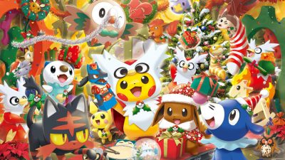Japón se prepara para la Navidad con adorable merchandising de Pokémon