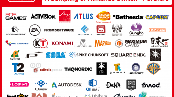 Conoce las compañías que trabajarán con Nintendo Switch